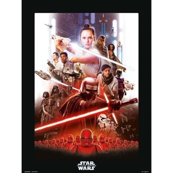 Konsttryck 30X40 Cm Star Wars Episodio IX One Sheet