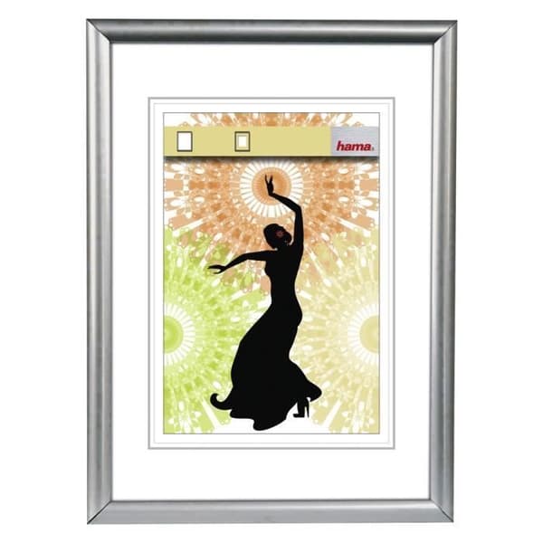 Fotoram - Hama - Madrid - Plast - Silver - 15 x 20 cm - Rektangulär