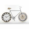 Miniatyrbild 1 av 3: Väggklocka - DKD Home Decor - Cykel - Metall och MDF Trä - Svart - 108 x 6,4 x 63,5 cm