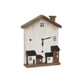 Miniatyrbild 1 av 3: DKD Home Decor White Houses Bordsklocka (26 x 7 x 31 cm)