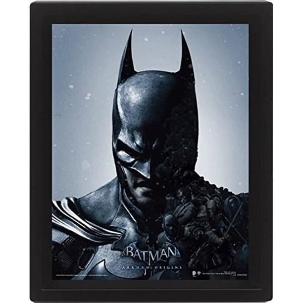 3D linsformad ram Batman: Batman VS Joker