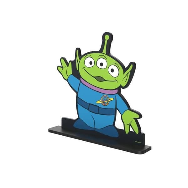 Disney Pixar Toy Story Alien Vägghylla - Grön - 48,5x44,5x8 cm
