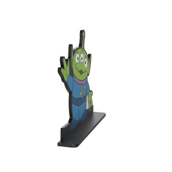 Disney Pixar Toy Story Alien Vägghylla - Grön - 48,5x44,5x8 cm