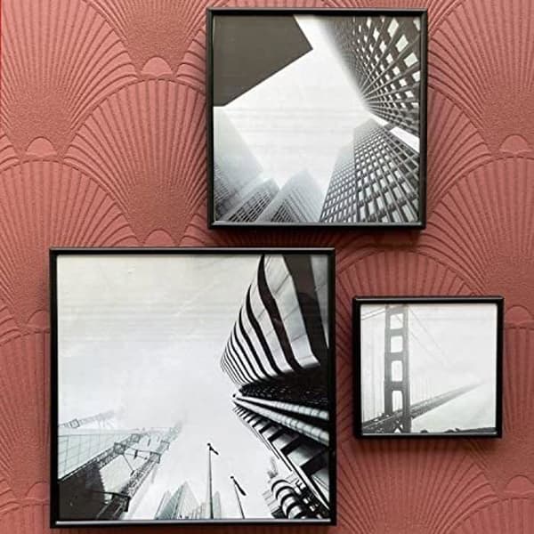 Plånbok - ZILVERSTAD - Sweet Memory - 15x15 cm - Matt svart - Modern design
