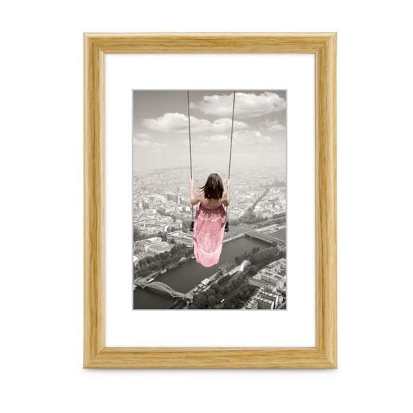 Plastikram "Swing", natur, 13 x 18 cm