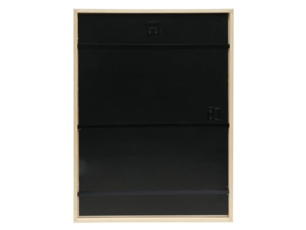 Deknudt S41JK1 30x30 hout wit, smalle lijst, Enkel bilderamme, Glass, Tre, Hvit, Bord, Vegg, 30 x 30 cm, Rektangulær