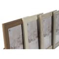 Miniatyrbillede 2 af 3: Fotoramme Home ESPRIT Brun Beige Flødefarvet Natur Krystal polystyren 26,2 x 1,6 x 31,2 cm