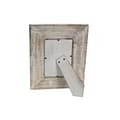 Miniatyrbillede 3 af 3: Fotoramme Home ESPRIT Hvid Natur Krystal Mangotræ Indianer mand 21 x 2 x 26,5 cm
