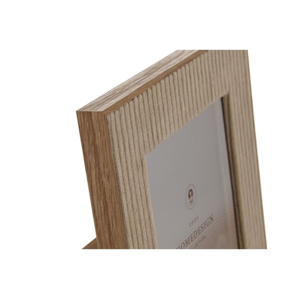 Fotoramme Home ESPRIT Brun Beige Fløjl Krystal Moderne 19 x 2 x 24 cm (4 enheder)