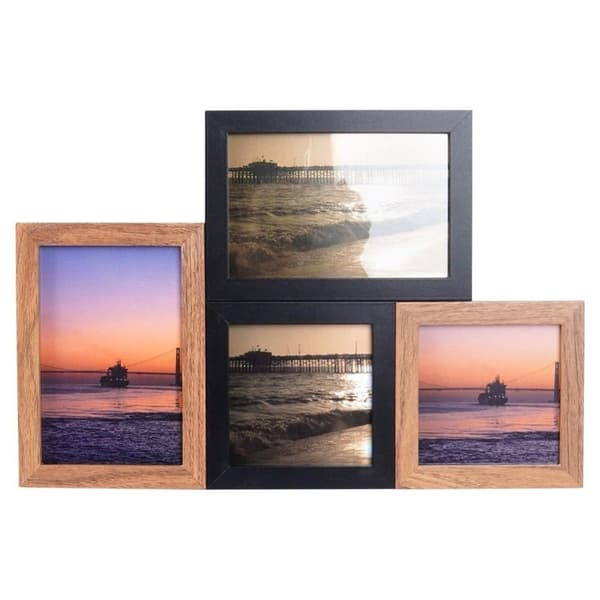 Multiframe fotoram för 4 bilder 34,5x34,5 cm