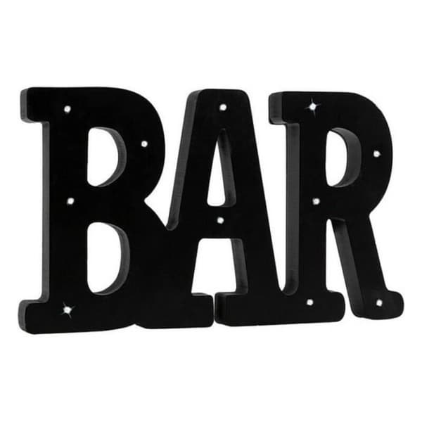 bar väggdekoration 36 x 2 x 21 cm