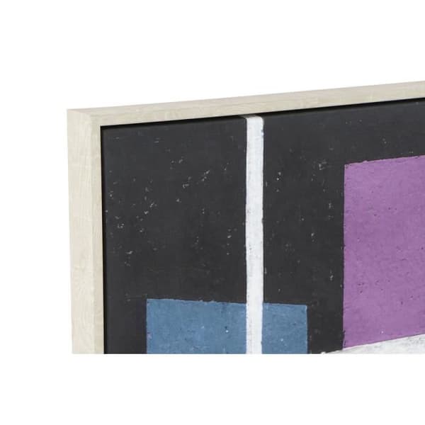 DKD Heminredning abstrakt ram (2 st) (83 x 4,5 x 83 cm)