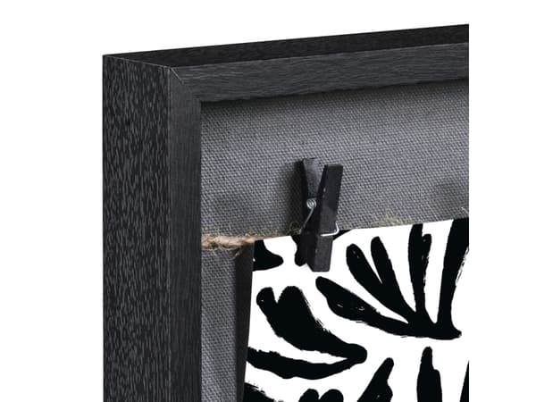Hama Muro, Enkel bildram, MDF, Svart, 29,5 x 36,5 cm, rektangulär, 366 mm