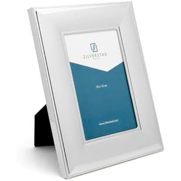 Fotoram - ZILVERSTAD - Paris - 10x15 cm - Lackad silverfärg - Nutida - Rektangulär