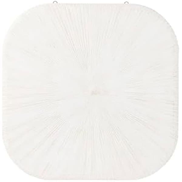 Väggdekoration - HOME ESPRIT - Modern - Vit - Rund - 98 x 98 cm