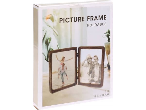 Home Styling Collection Puinen valokuvakehys, 38,5 x 1,7 x 24 cm