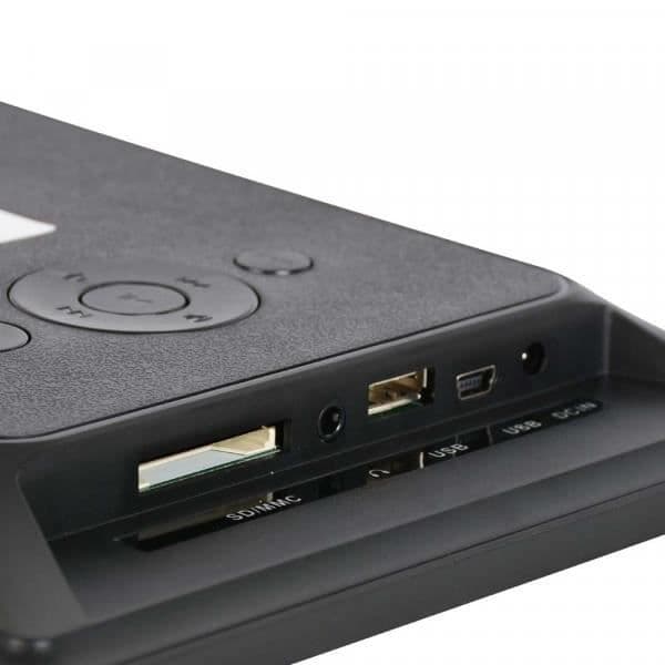 Multimedia player - New Majestic - DF-820 - 10.1 tum - 1024 x 600 pixlar - TFT-LCD-skärm