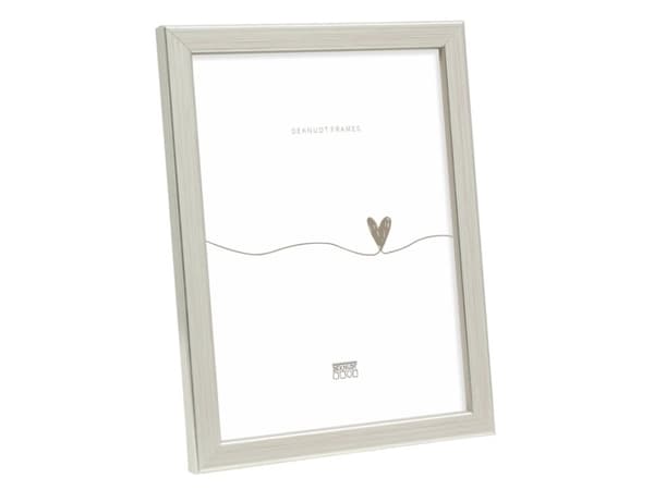 Deknudt S41JD1, Enkel tavelram, Glas, Trä, Silver, Bord, Vägg, 30 x 30 cm, Rektangulär