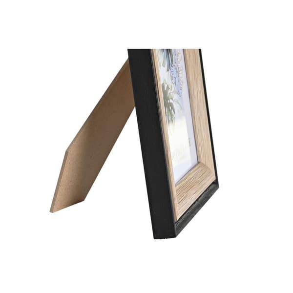 Kuvakehys DKD Home Decor Harmaa Beige Ruskea Valkoinen Trooppinen Puu MDF (15 x 1,5 x 20 cm) (4 osaa)