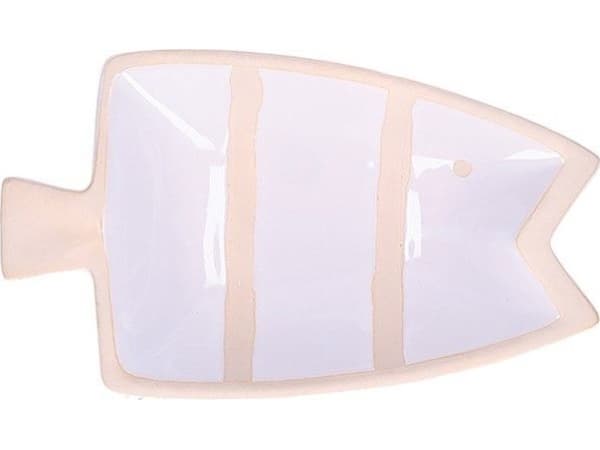 Talerz ryba Pelagicillogical 23x14x4,5 cm hvit - Home Rituals