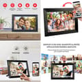 Miniatyrbild 4 av 4: INN Digital fotoram 10,1 tum 1280x800 HD WIFI ABS flerspråkig pekskärm med 32G Space och Frameo App elektronisk fotoram
