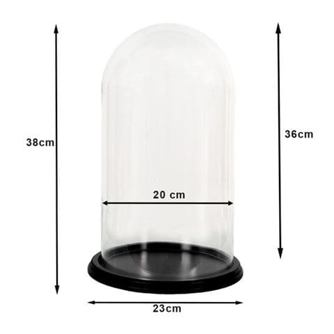 Clayre Eef Cloche 6GL3476 Transparent 23x38 cm