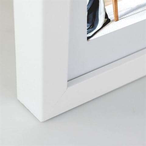 Zep Photo Frame V5968W Niki White 10x15 / 15x20 cm