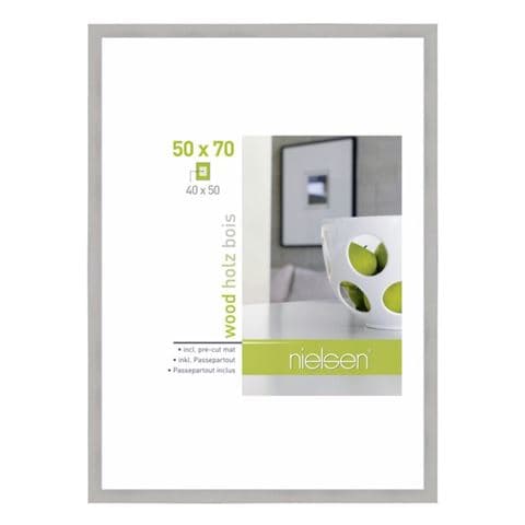 Nielsen Photo Frame 8988035 Apollon Silver 50x70 cm