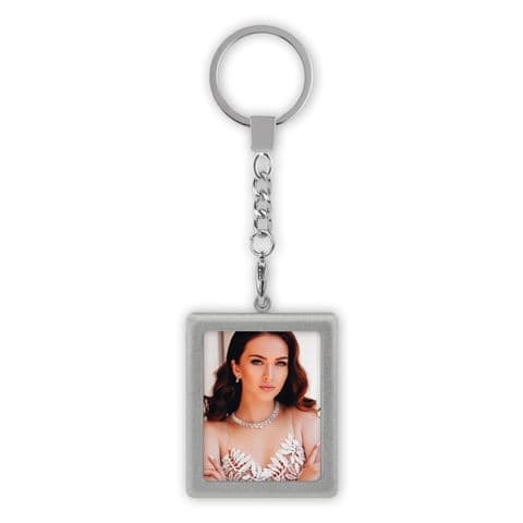 Zep Photo Keychain AA9S Silver 35x45 mm