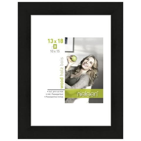 Nielsen Photo Frame 8988001 Apollon Black 13x18 / 10x15 cm