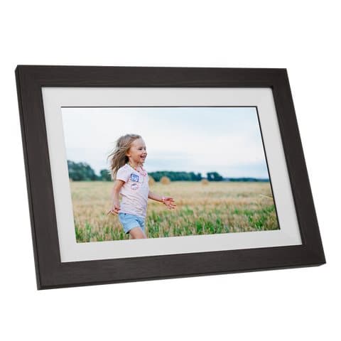 Frameo Digital Photo Frame HF-101WB Brown 10.1 Inch