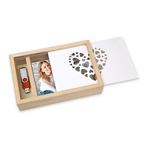 Zep CZ1257 Love Box Usb for photo 13x18 24,5x16x5 cm