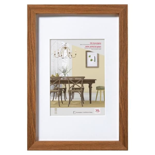 Fiorito Träramar 50x70, ljus ek, akrylglas