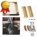 Miniatyrbild 1 av 4: TD® 25*25cm fotoram dekorativ målning massivt trä oljemålningsram 3cm tjock granram