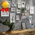 Miniatyrbild 1 av 4: TD® Fotoram i massivt trä fotovägg / fotoram vägg / fotoram kombination vardagsrum sovrum bakgrundsvägg dekorativ målning