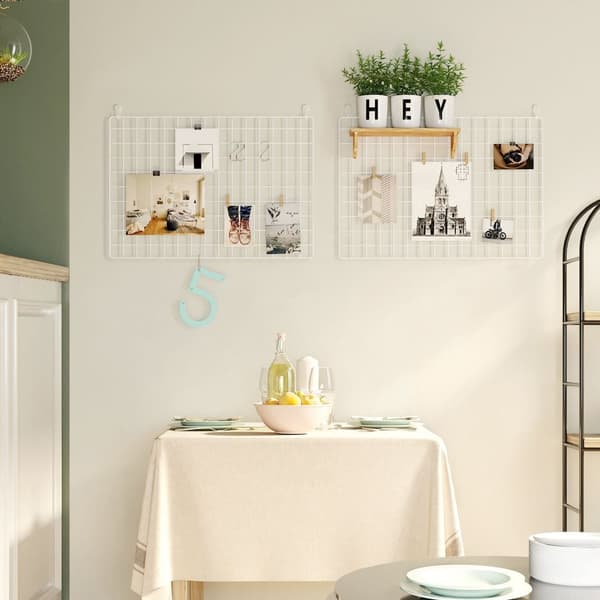 Photoand - Raster Wall with Accessories - Mesh Wall - White
