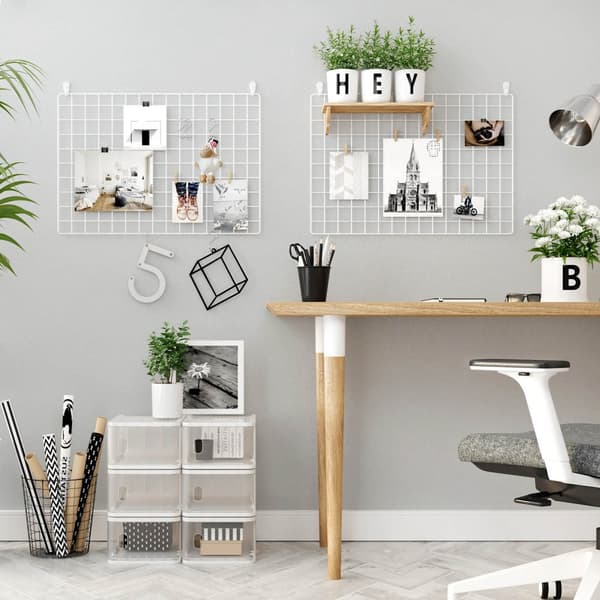 Photoand - Raster Wall with Accessories - Mesh Wall - White