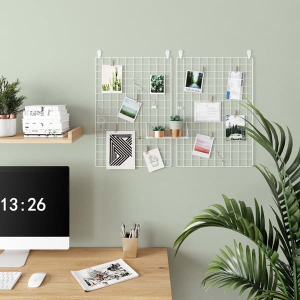 Photoand - Raster Wall with Accessories - Mesh Wall - White