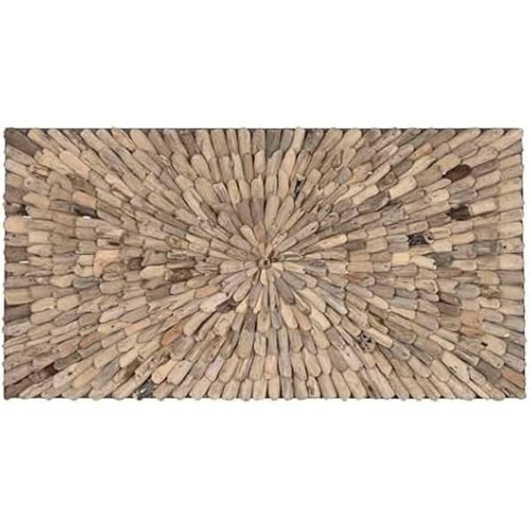 Väggdekoration - HOME ESPRIT - Flerfärgad - 120 x 10 x 60 cm - Rektangulär - Att hänga upp