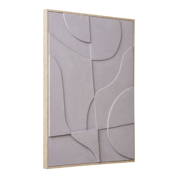 Väggdekoration, Madeline Relief nr. 2, 50x70 cm, Sand
