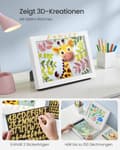 Miniatyrbillede 3 af 6: Billedramme, SONGMICS A4, 34,5 x 25,5 cm, Mat Hvid