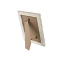 Pikkukuva 3 / 3: Kuvakehys Home ESPRIT Valkoinen Luonnollinen Kristalli polystyreeni Skandinaavinen 19,5 x 2 x 24,5 cm (2 osaa)
