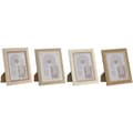Miniatyrbillede 1 af 3: Fotoramme Home ESPRIT Krystal Træ MDF 18 x 2,8 x 23 cm (4 enheder)