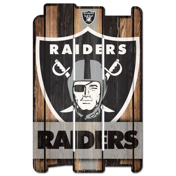 Wincraft PLANK Träplakett - NFL Oakland Raiders