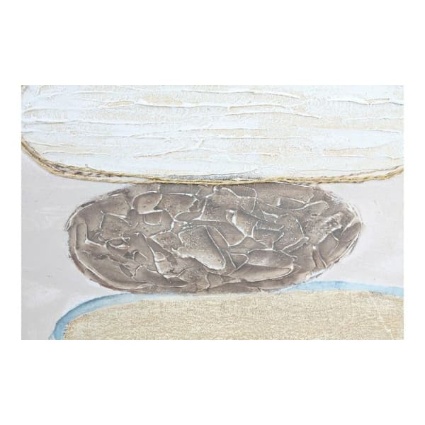 Tavla DKD Home Decor Stones 60 x 3,8 x 120 cm Skandinavisk (2 antal)