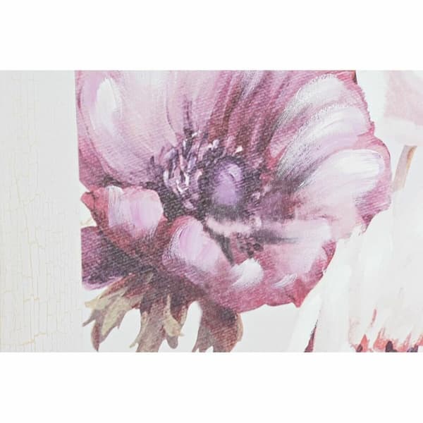 Tavla DKD Home Decor Rosor Romantisk 70 x 3 x 70 cm (2 antal)