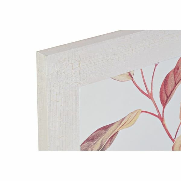 Tavla DKD Home Decor Rosor Romantisk 70 x 3 x 70 cm (2 antal)