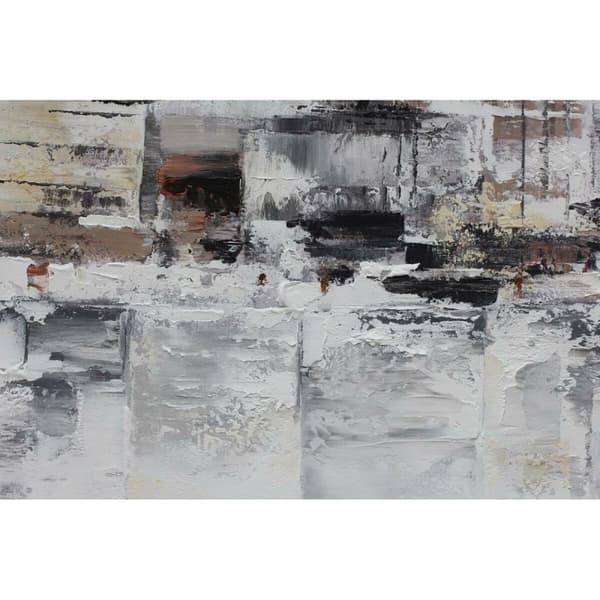 Tavla DKD Home Decor 120 x 2,8 x 80 cm Abstrakt Loft (2 antal)