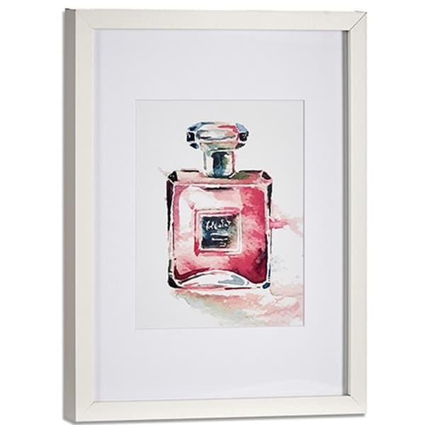 Tavla Parfym Glas spånskiva 33 x 3 x 43 cm (6 antal)