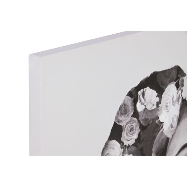 Tavla Home ESPRIT Kvinna Gyllene Modern 70 x 3,7 x 100 cm (2 antal)